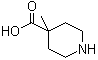4-甲基哌啶-4-羧酸分子结构 (CAS 162648-32-0)