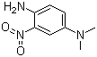 4-氨基-N,N-二甲基-3-硝基苯胺分子结构 (CAS 16293-12-2)