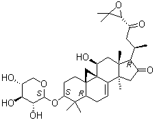 升麻素苷 H-1分子结构 (CAS 163046-73-9)