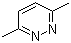 3,6-二甲基哒嗪分子结构 (CAS 1632-74-2)