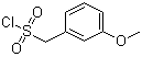 3-甲氧基苯甲烷磺酰氯分子结构 (CAS 163295-76-9)