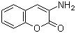 3-氨基香豆素分子结构 (CAS 1635-31-0)