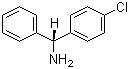(-)-4-氯-alpha-苯基苯甲胺左旋酒石酸盐分子结构 (CAS 163837-57-8)