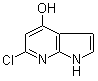 6-Chloro-1H-pyrrolo[2,3-b]pyridin-4-ol molecular structure (CAS 1638763-87-7)