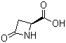 (S)-(-)-4-氧代-2-氮杂环丁烷甲酸分子结构 (CAS 16404-94-7)
