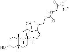 脱氧甘胆酸钠分子结构 (CAS 16409-34-0)