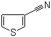 结构式 CAS# 1641-09-4, 3-氰基噻吩; 噻吩-3-甲腈