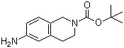 6-氨基-2-N-Boc-1,2,3,4-四氢异喹啉分子结构 (CAS 164148-92-9)