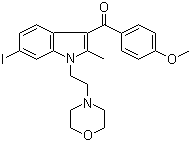 AM-630分子结构 (CAS 164178-33-0)