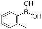2-甲基苯硼酸分子结构 (CAS 16419-60-6)