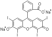 赤藓红 B分子结构 (CAS 16423-68-0)