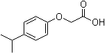 4-异丙基苯氧基乙酸分子结构 (CAS 1643-16-9)