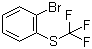 2-三氟甲硫基溴苯分子结构 (CAS 1644-72-0)