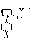 5-氨基-1-(4-硝基苯基)-1H-吡唑-4-羧酸乙酯分子结构 (CAS 16459-35-1)