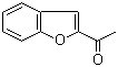 2-乙酰基苯并呋喃分子结构 (CAS 1646-26-0)
