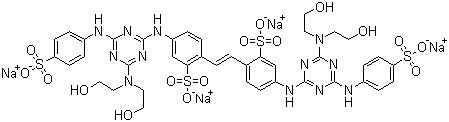 荧光增白剂 220分子结构 (CAS 16470-24-9)