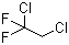 1,1-二氟-1,2-二氯乙烷分子结构 (CAS 1649-08-7)
