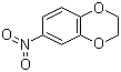 6-硝基-1,4-苯并二氧杂环分子结构 (CAS 16498-20-7)