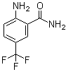 2-氨基-5-三氟甲基苯甲酰胺分子结构 (CAS 16499-54-0)