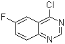 4-氯-6-氟喹唑啉分子结构 (CAS 16499-61-9)