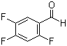 结构式 CAS# 165047-24-5, 2,4,5-三氟苯甲醛