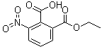 2-羧基-3-硝基苯甲酸乙酯分子结构 (CAS 16533-45-2)