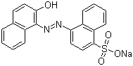酸性红 88分子结构 (CAS 1658-56-6)