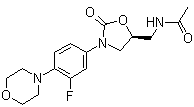 结构式 CAS# 165800-03-3, 雷奈佐利; 吗啉恶酮; (S)-N-[[3-(3-氟-4-吗啉基苯基)-2-氧代-5-噁唑烷基]甲基]乙酰胺