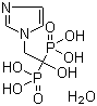 Zoledronic acid hydrate molecular structure (CAS 165800-06-6)