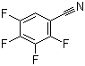 2,3,4,5-四氟苯甲腈分子结构 (CAS 16582-93-7)
