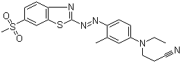 Disperse Red 88 molecular structure (CAS 16588-67-3)