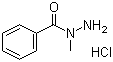 N-甲基苯甲酰肼盐酸盐分子结构 (CAS 1660-25-9)