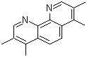 3,4,7,8-四甲基-1,10-菲罗啉分子结构 (CAS 1660-93-1)