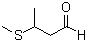 结构式 CAS# 16630-52-7, 3-甲硫基丁醛