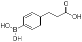 4-(2-羧基乙基)苯硼酸分子结构 (CAS 166316-48-9)