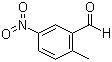 structure of CAS# 16634-91-6, 2-Methyl-5-nitrobenzaldehyde