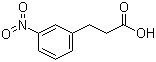 3-(3-硝基苯基)丙酸分子结构 (CAS 1664-57-9)