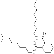 环己烷-1,2-二羧酸二异壬酯分子结构 (CAS 166412-78-8)