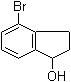 4-溴茚满-1-醇分子结构 (CAS 16657-10-6)