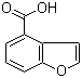 4-Benzofurancarboxylic acid molecular structure (CAS 166599-84-4)