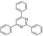 2,4,6-三苯基嘧啶分子结构 (CAS 1666-86-0)