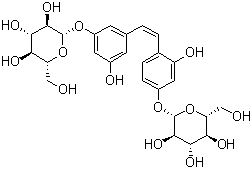 顺式-桑皮苷 A分子结构 (CAS 166734-06-1)