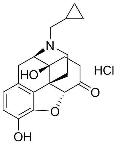 盐酸纳曲酮分子结构 (CAS 16676-29-2)
