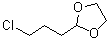 2-(3-氯丙基)-1,3-二氧杂环戊烷分子结构 (CAS 16686-11-6)