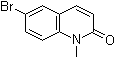 6-溴-1-甲基-2(1H)-喹啉酮分子结构 (CAS 16717-25-2)