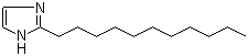 structure of CAS# 16731-68-3, 2-Undecyl-1H-imidazole