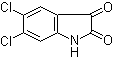 5,6-二氯靛红分子结构 (CAS 1677-48-1)