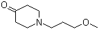 1-(3-甲氧基丙基)-4-哌啶酮分子结构 (CAS 16771-85-0)