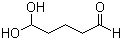 5,5-二羟基戊醛分子结构 (CAS 16776-90-2)