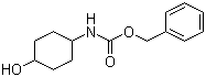 N-苄氧羰基-4-氨基环己醇分子结构 (CAS 16801-62-0)